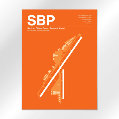 SBP Airport Diagram