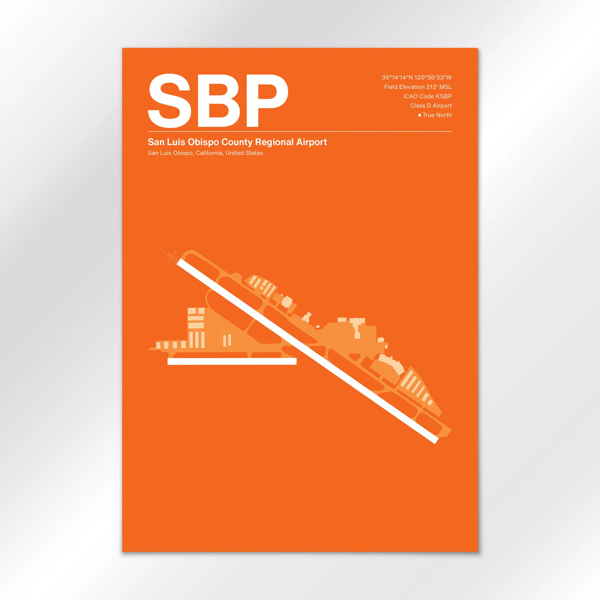 SBP Airport Diagram