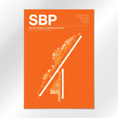 SBP Airport Diagram