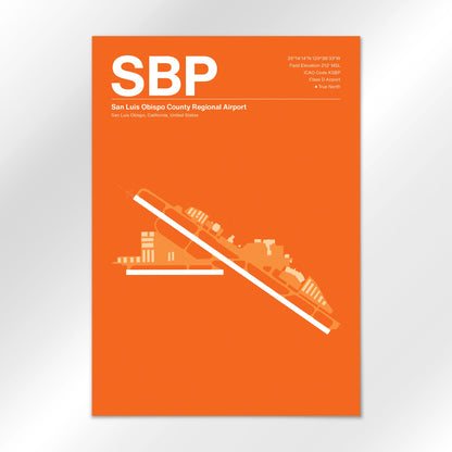 SBP Airport Diagram