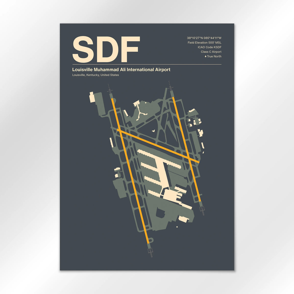 SDF Airport Diagram