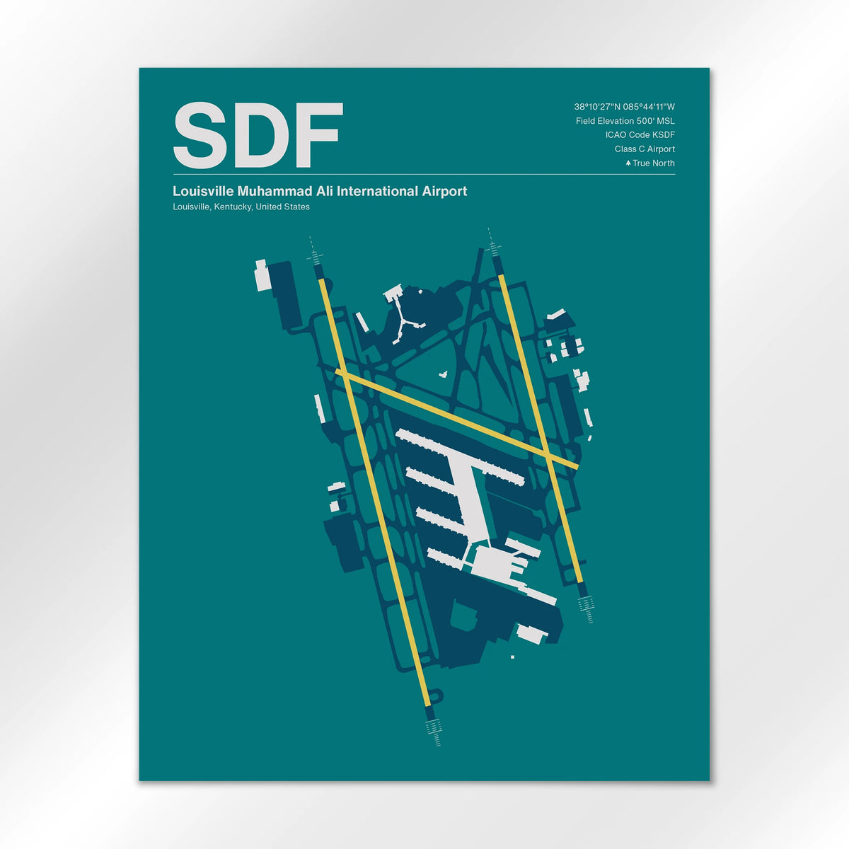 SDF Airport Diagram