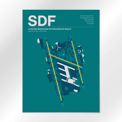 SDF Airport Diagram