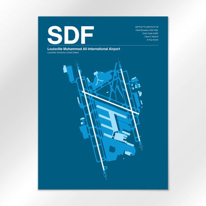 SDF Airport Diagram