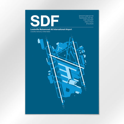 SDF Airport Diagram