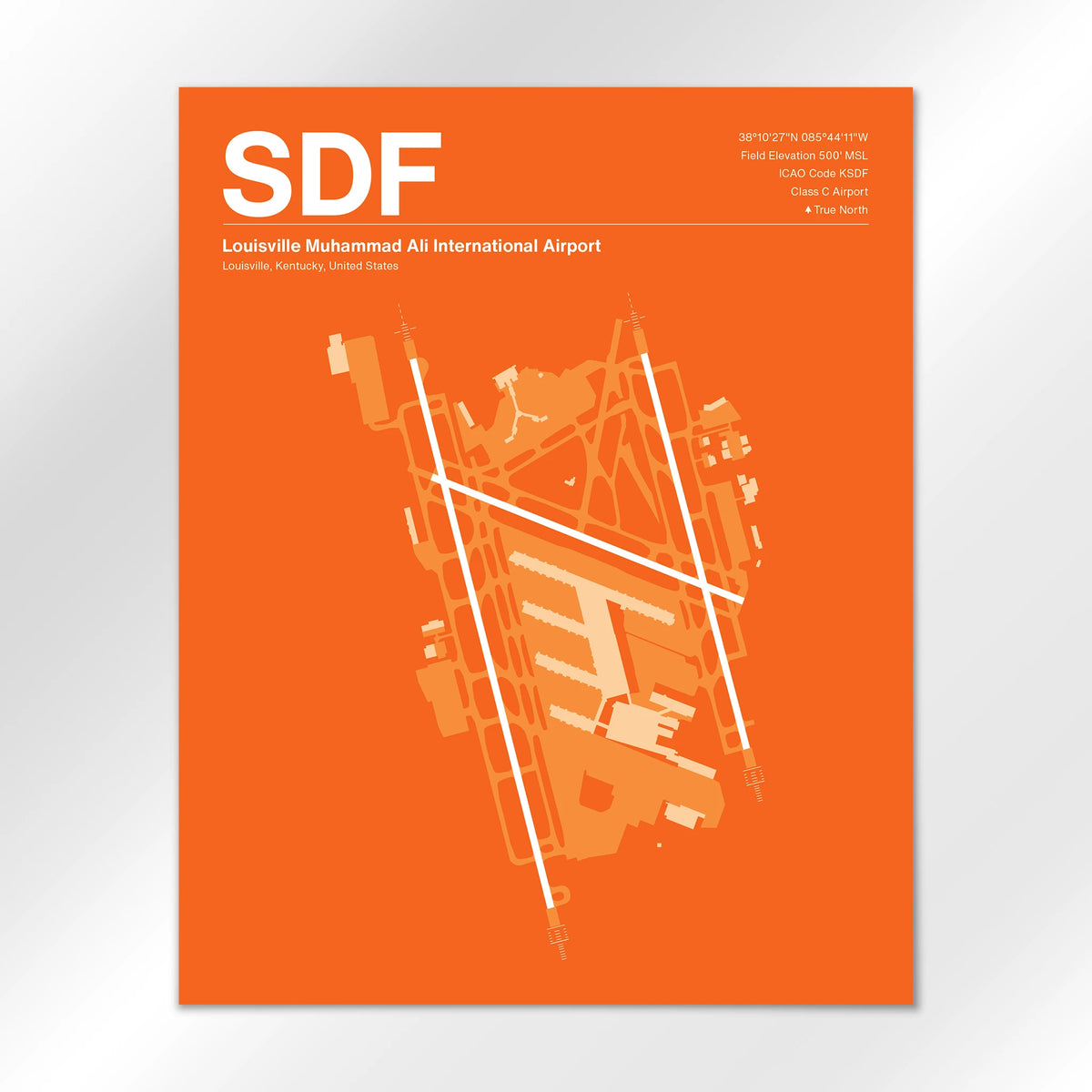 SDF Airport Diagram