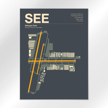SEE Airport Diagram