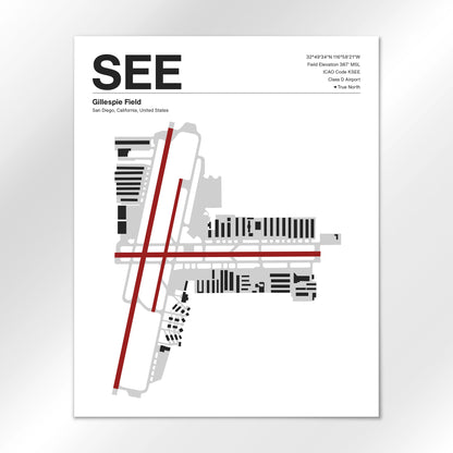 SEE Airport Diagram