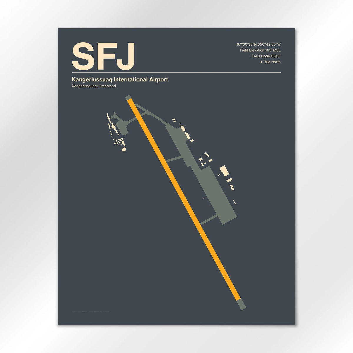 SFJ Airport Diagram