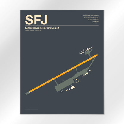 SFJ Airport Diagram