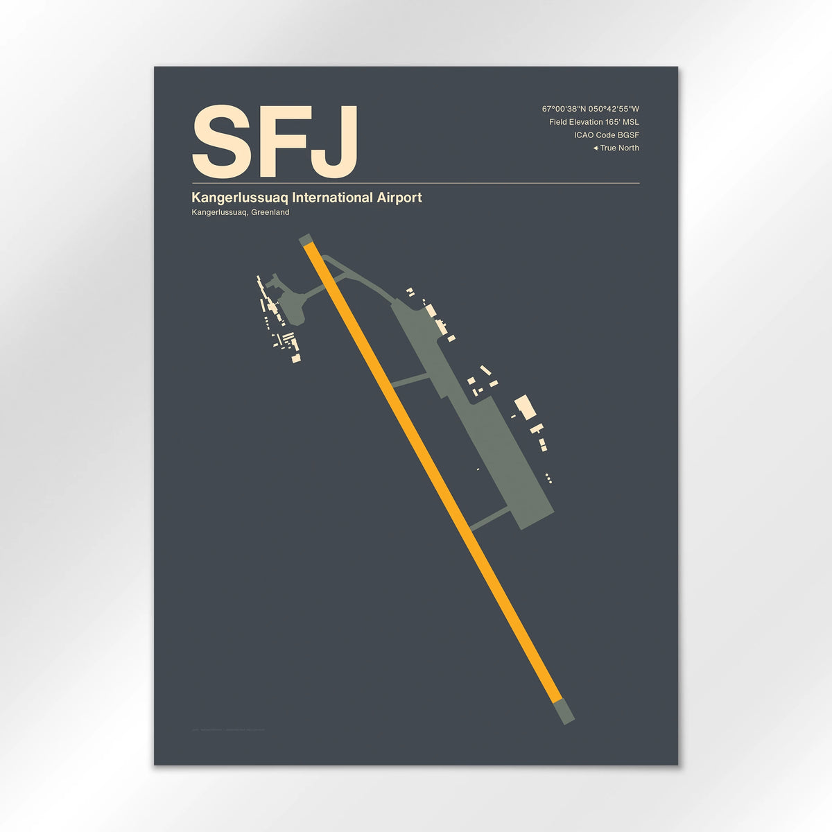 SFJ Airport Diagram