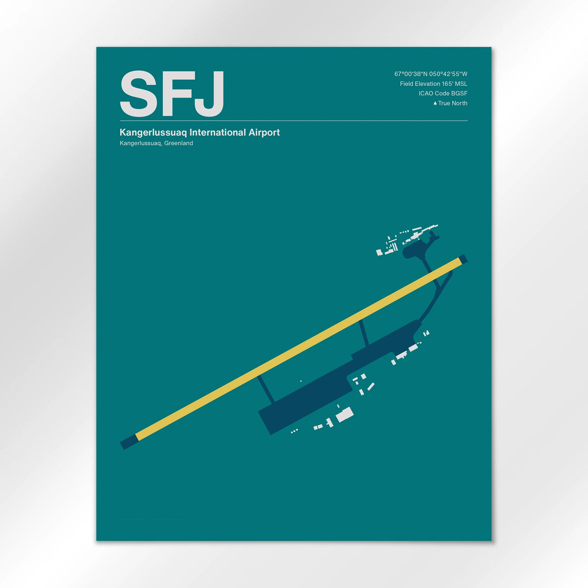 SFJ Airport Diagram