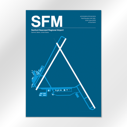 SFM Airport Diagram