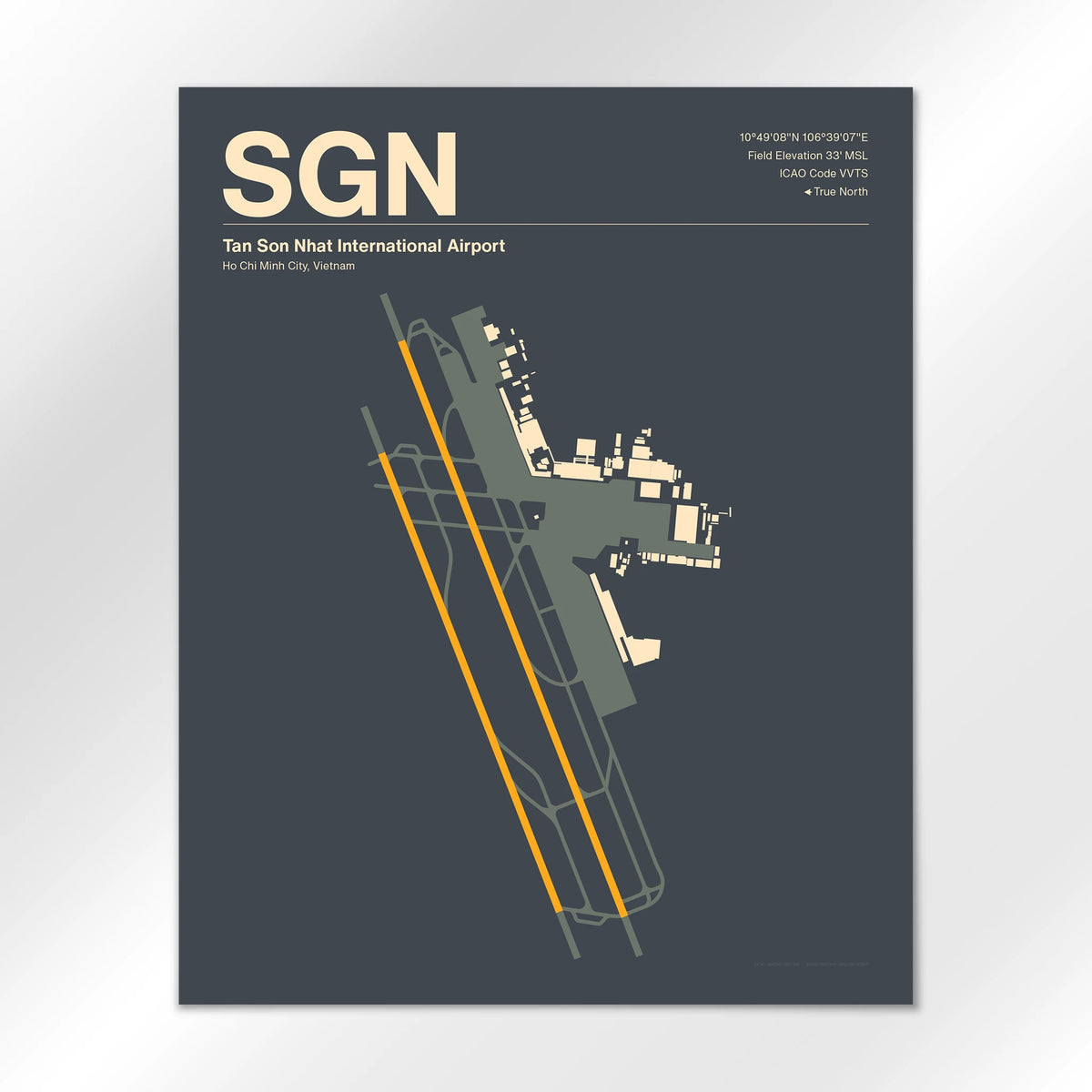 SGN Airport Diagram
