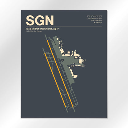 SGN Airport Diagram