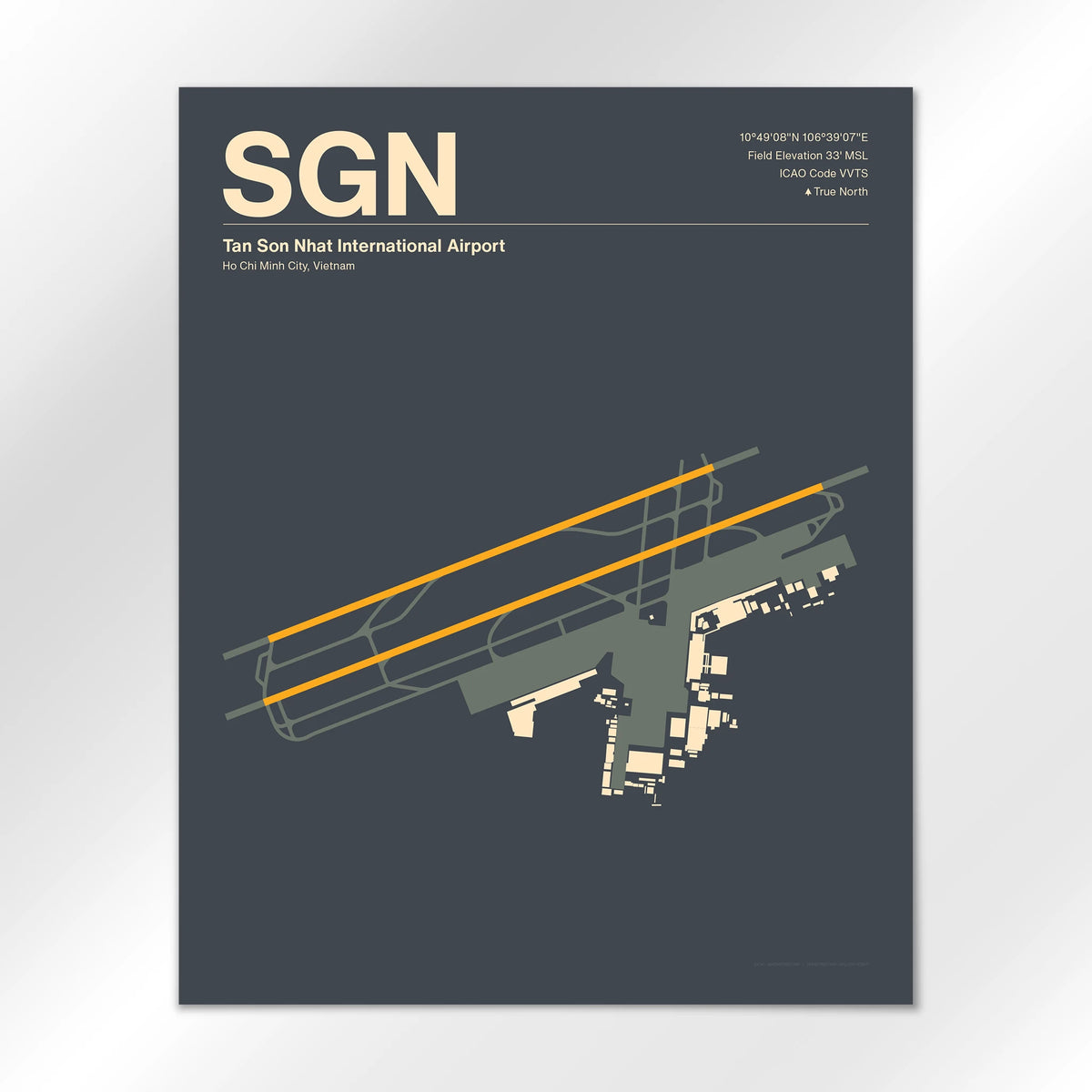 SGN Airport Diagram