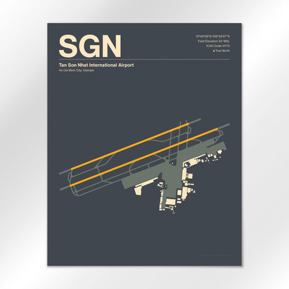 SGN Airport Diagram