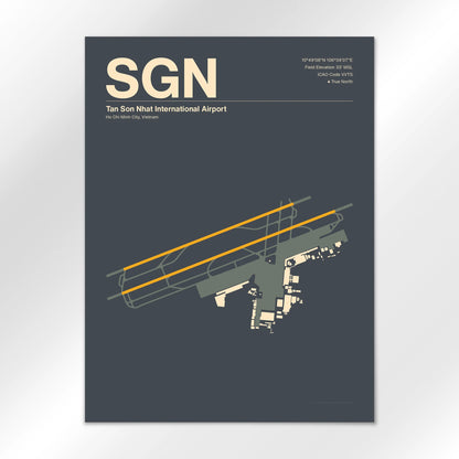 SGN Airport Diagram