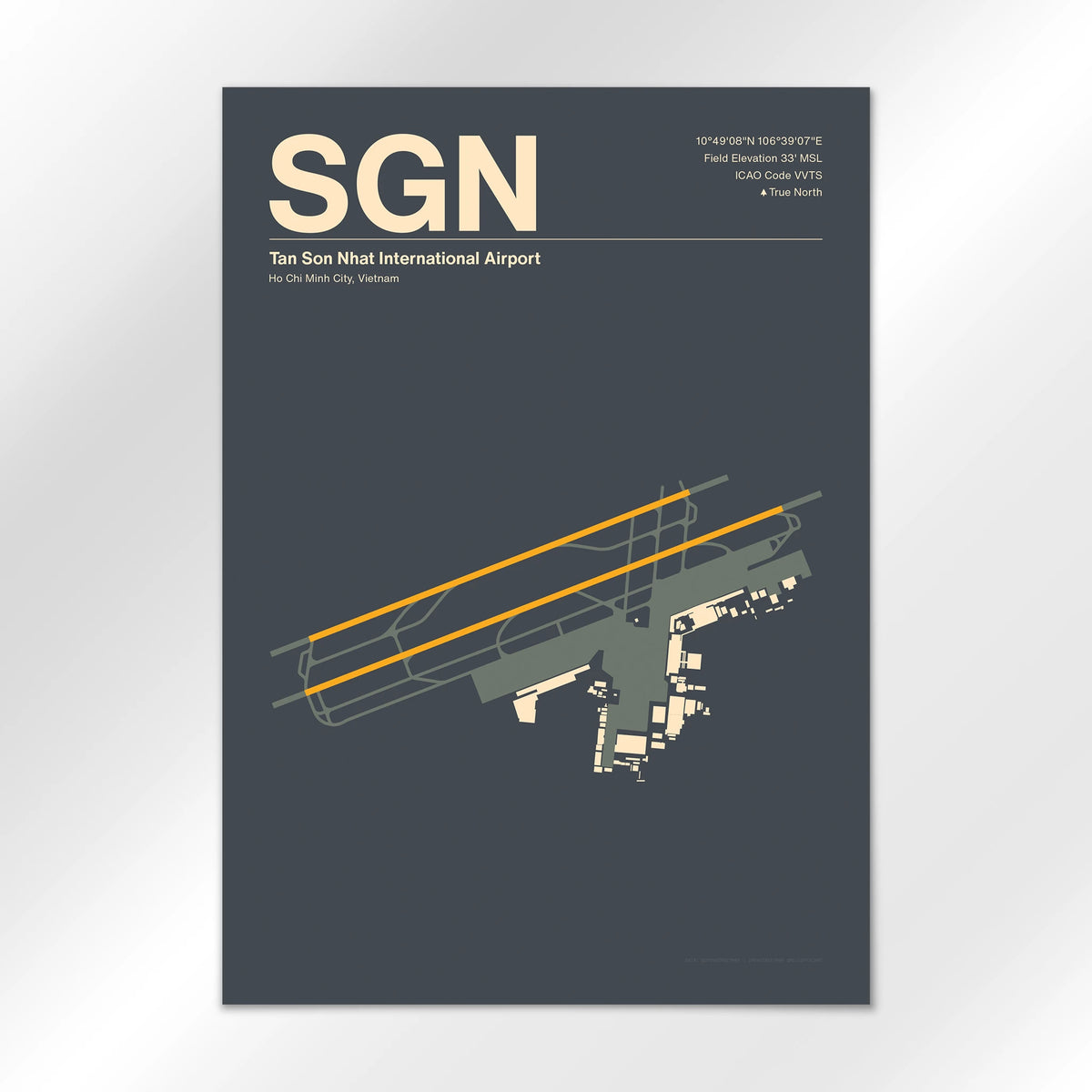 SGN Airport Diagram