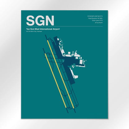 SGN Airport Diagram