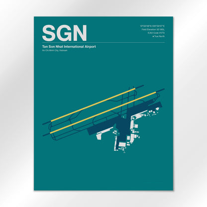 SGN Airport Diagram