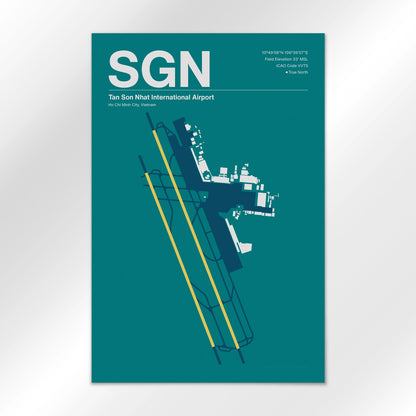 SGN Airport Diagram