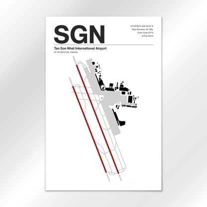SGN Airport Diagram