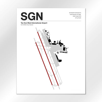 SGN Airport Diagram