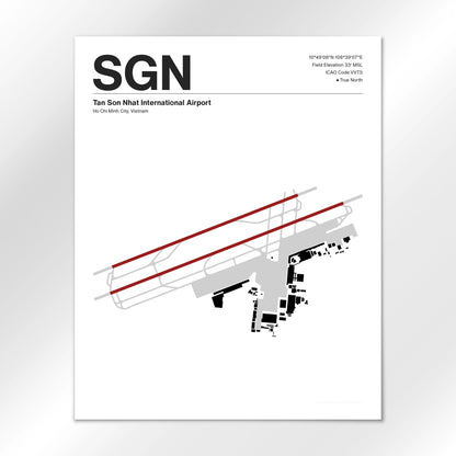 SGN Airport Diagram