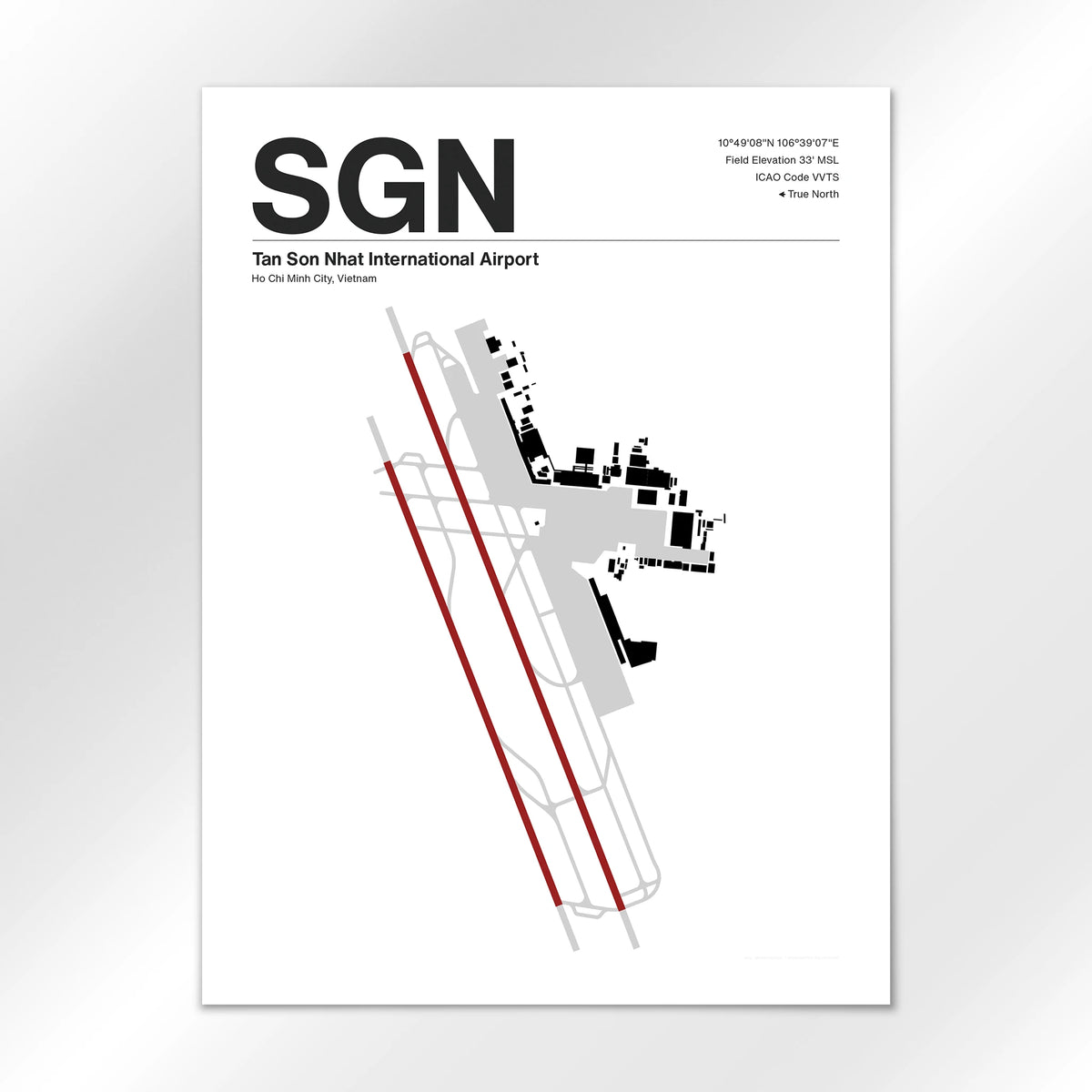 SGN Airport Diagram