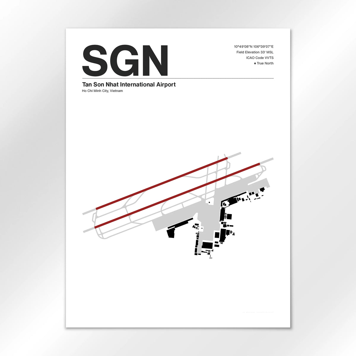 SGN Airport Diagram