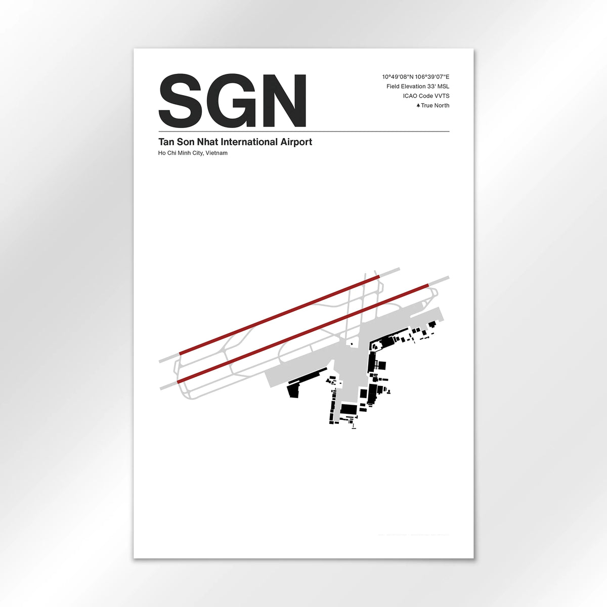 SGN Airport Diagram