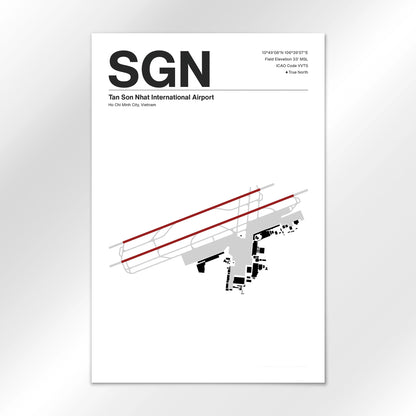 SGN Airport Diagram