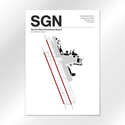 SGN Airport Diagram