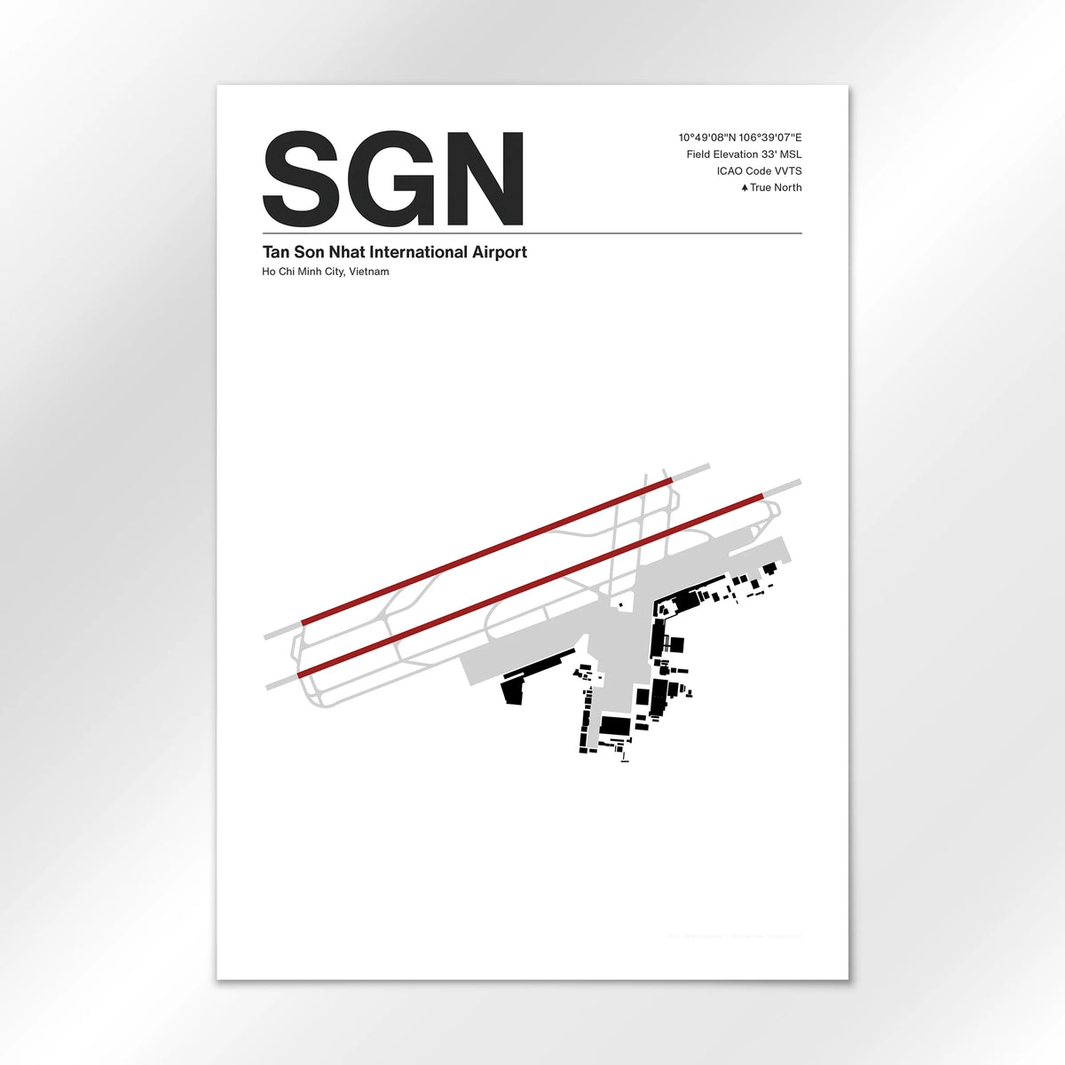SGN Airport Diagram