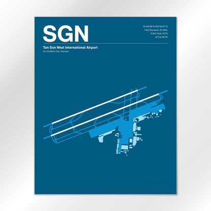 SGN Airport Diagram