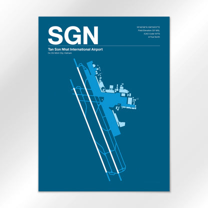 SGN Airport Diagram