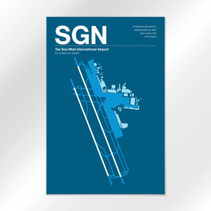 SGN Airport Diagram