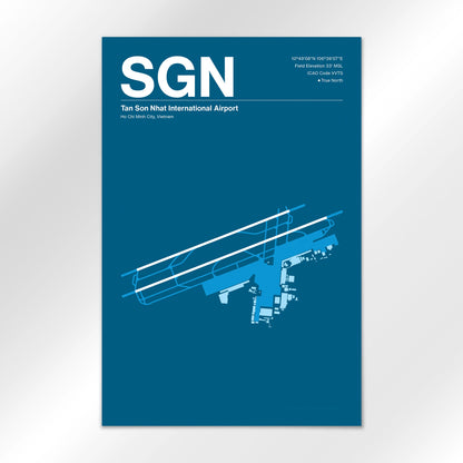 SGN Airport Diagram