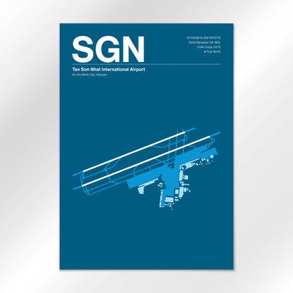 SGN Airport Diagram