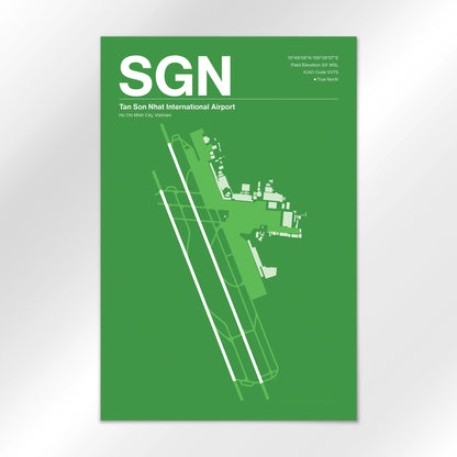 SGN Airport Diagram