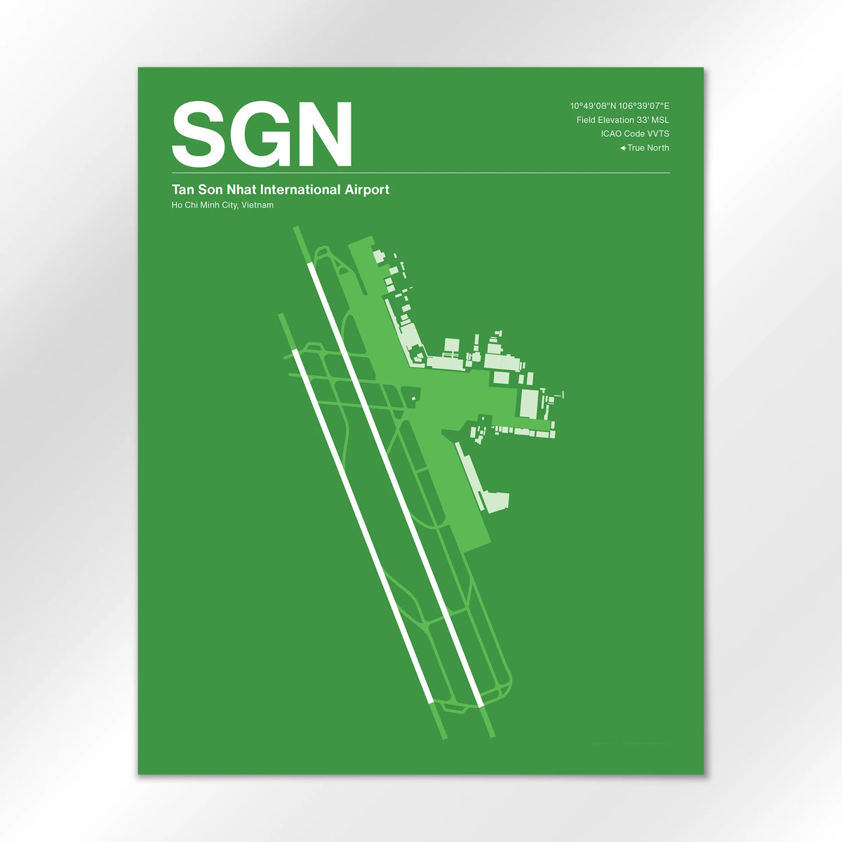 SGN Airport Diagram