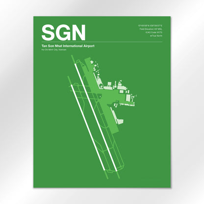 SGN Airport Diagram