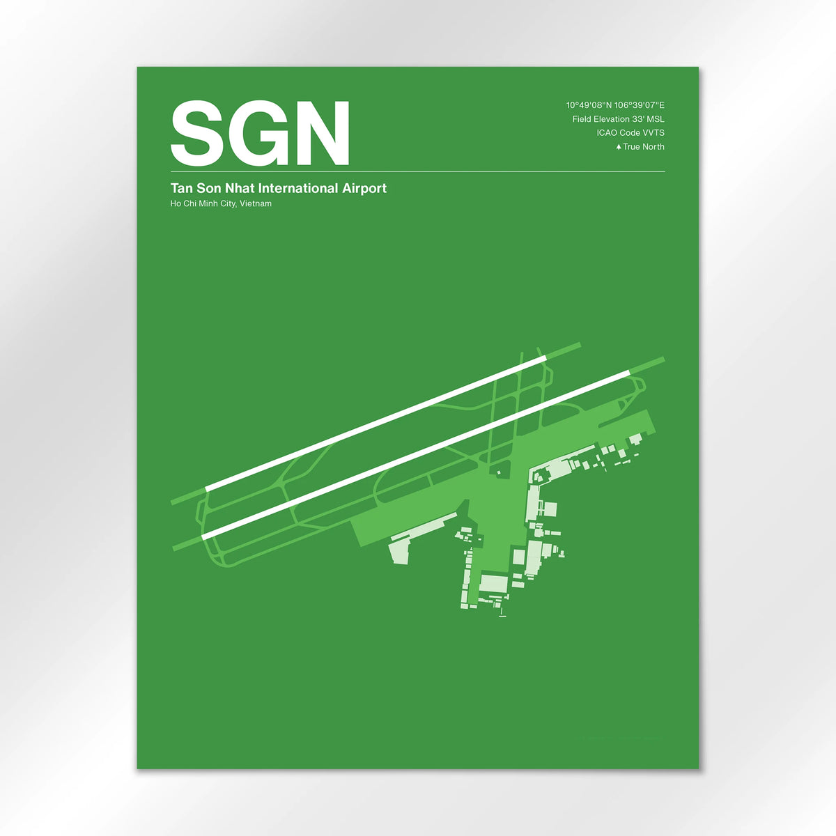 SGN Airport Diagram