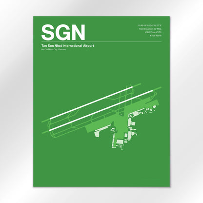 SGN Airport Diagram