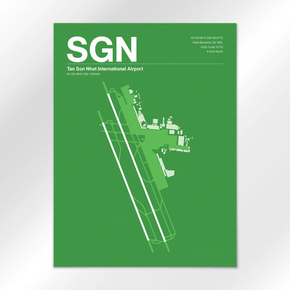 SGN Airport Diagram