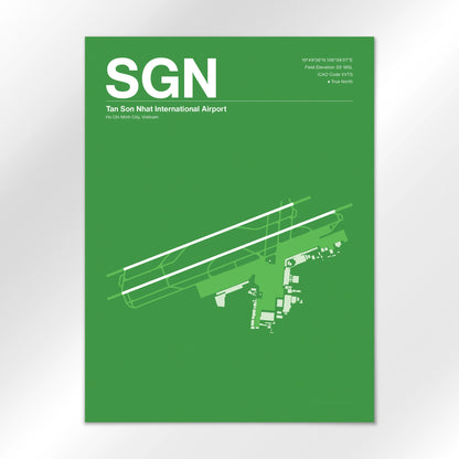 SGN Airport Diagram