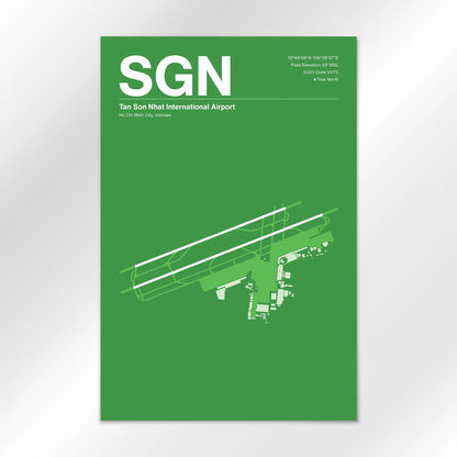 SGN Airport Diagram