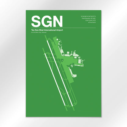 SGN Airport Diagram