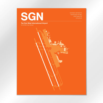 SGN Airport Diagram